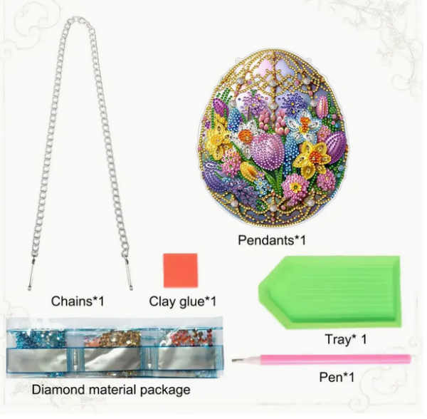 Diamond Painting Osterei